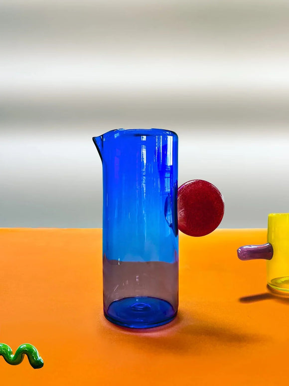 Dot Pitcher in Ultramarine + Fuschia